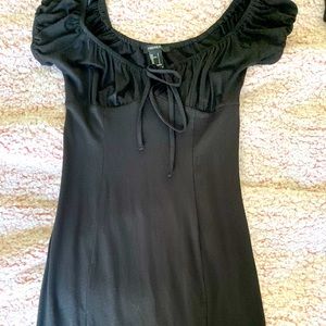 Cute mini forever 21 dress- black